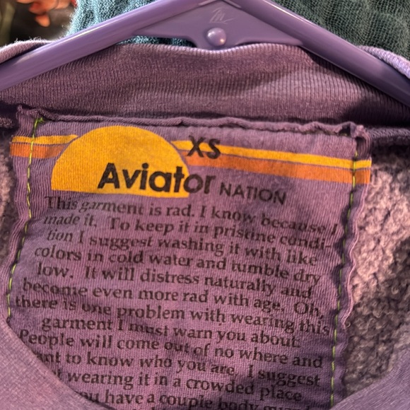 New Aviator Nation Relaxed Crew - Picture 2 of 2